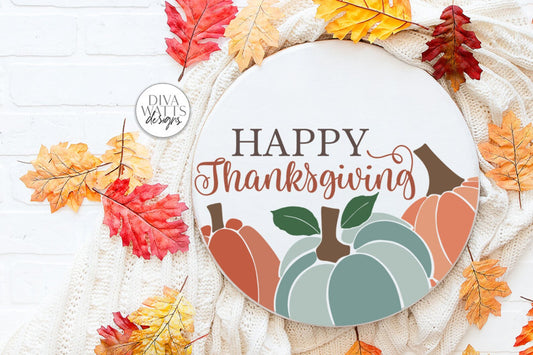 Happy Thanksgiving SVG | Fall / Autumn Design
