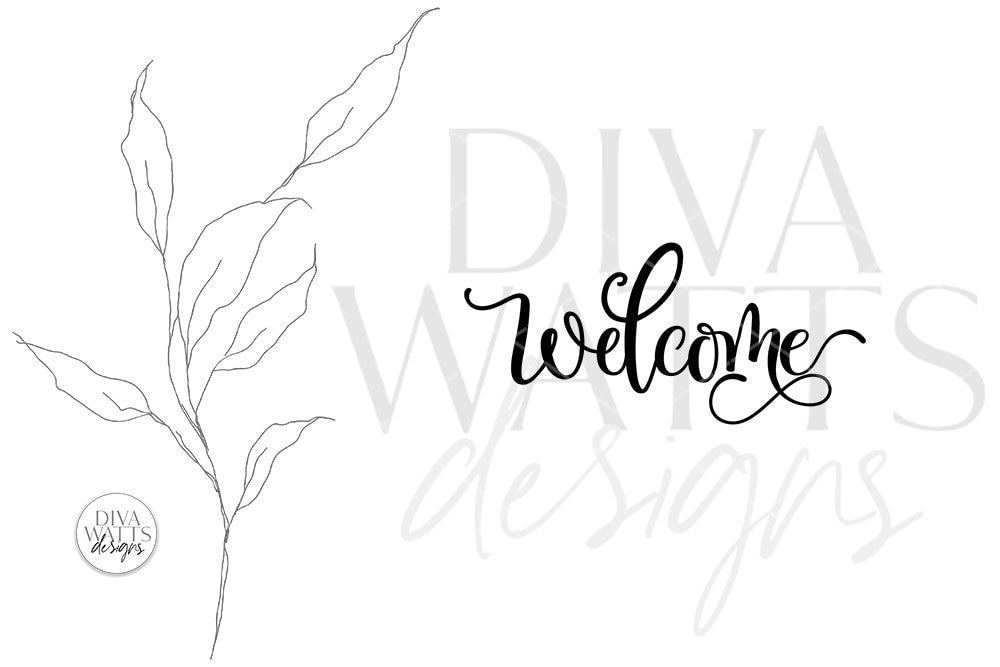 Welcome SVG | Farmhouse Style Design