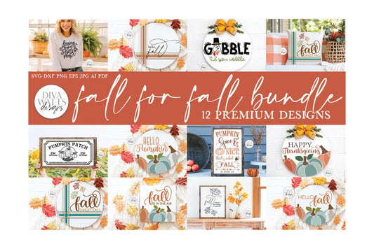 Fall For Fall SVG Bundle | Autumn Designs