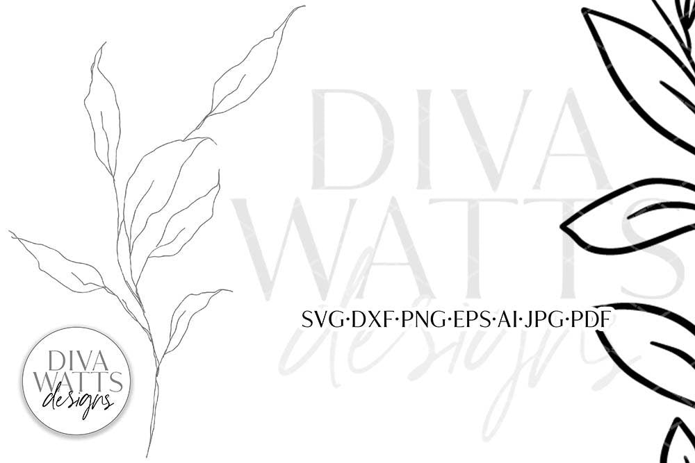 Boho Botanical Art SVG Set | Boho Farmhouse Design