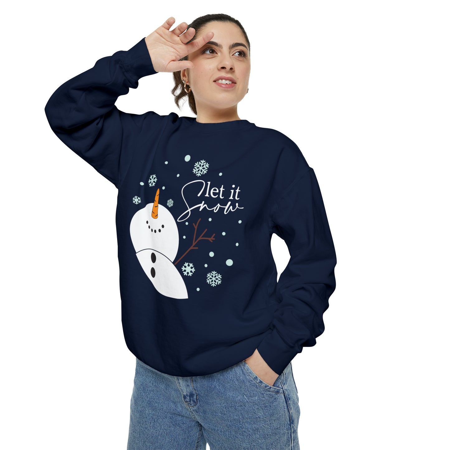 Unisex Garment-Dyed Sweatshirt