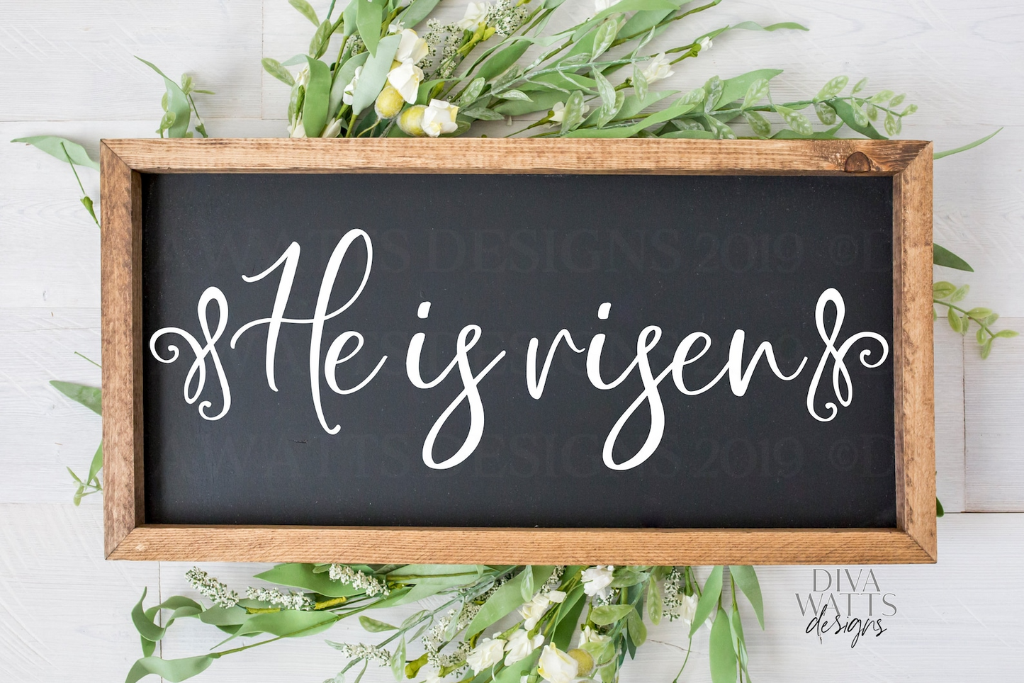 SVG | He Is Risen | Cutting File | Jesus | Easter | Sign Shirt | Vinyl Stencil HTV | Christian | Farmhouse Script | png jpg pdf | Printable
