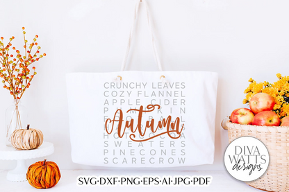 Autumn SVG | Fall Subway Design