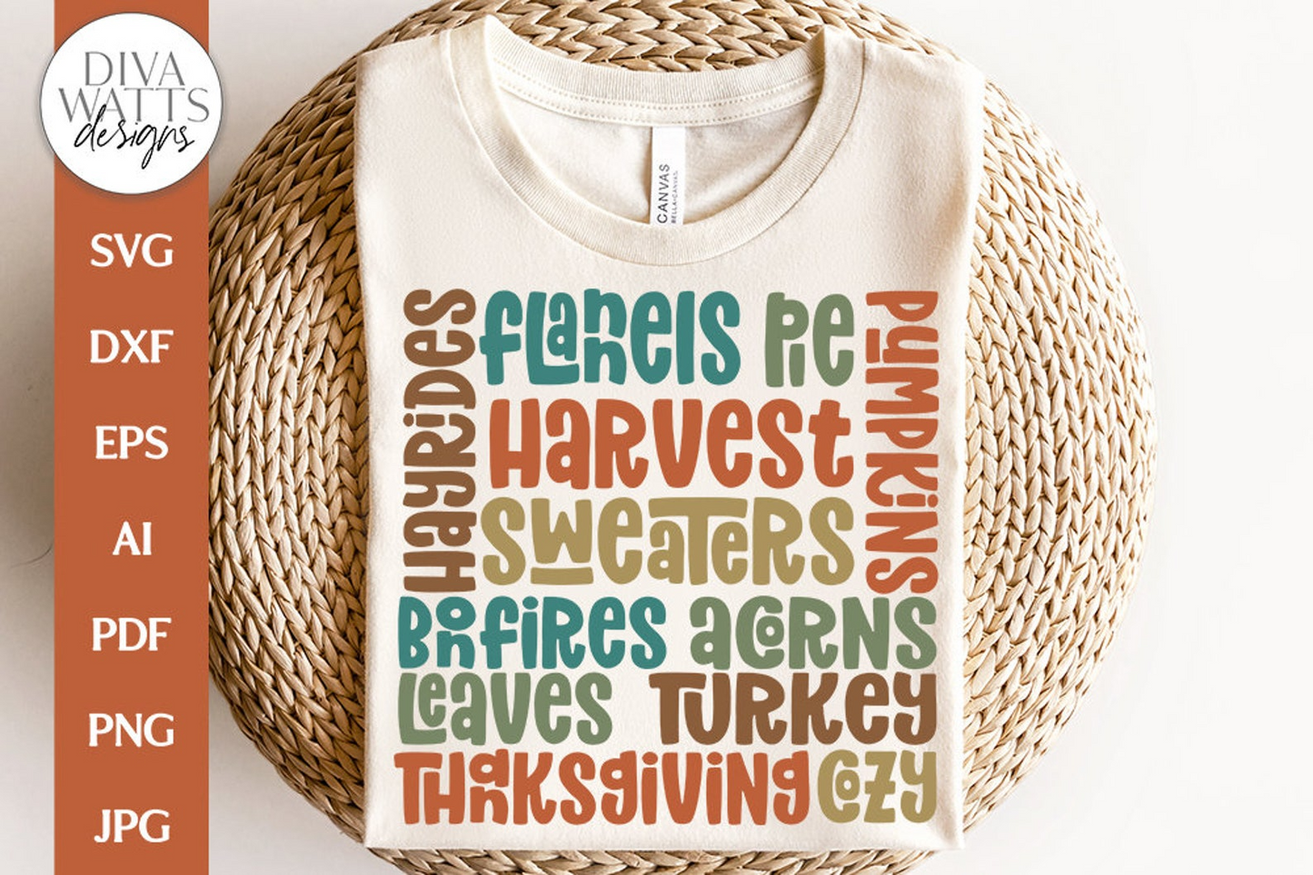 Retro Subway Art Fall SVG