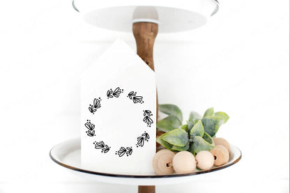 Farmhouse Wreath Collection | Cutting Files and Clipart | Set of 10 | Florals Greenery and More!