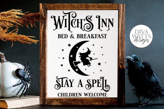Witch's Inn SVG | Halloween Design