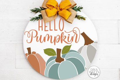 Hello Pumpkin SVG | Fall / Autumn Design