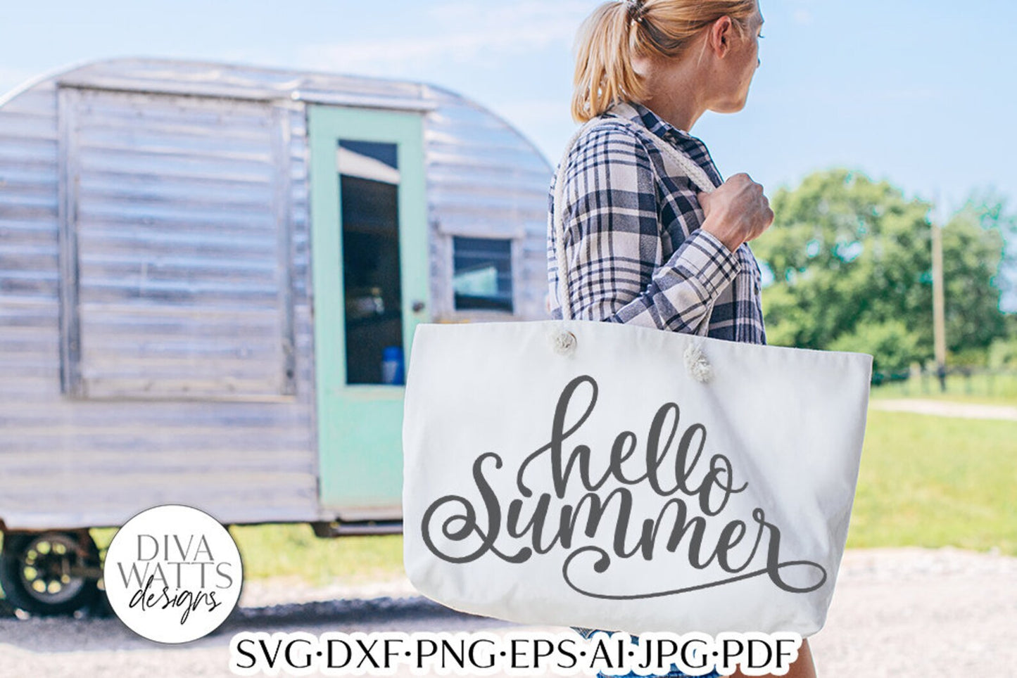 Hello Summer SVG | Summertime Design