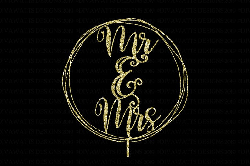 SVG | Mr. & Mrs. Cake Topper | Cutting File | Wedding Vow Renewal Anniversary | PNG | Mr Mrs | Farmhouse Wreath | Simple Rustic Vintage Easy