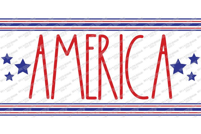 SVG | America | Cutting File | Stars Stripes | USA United States | Vinyl Stencil HTV | Sign Shirt Tote | dxf eps jpg ai pdf | Grain Sack