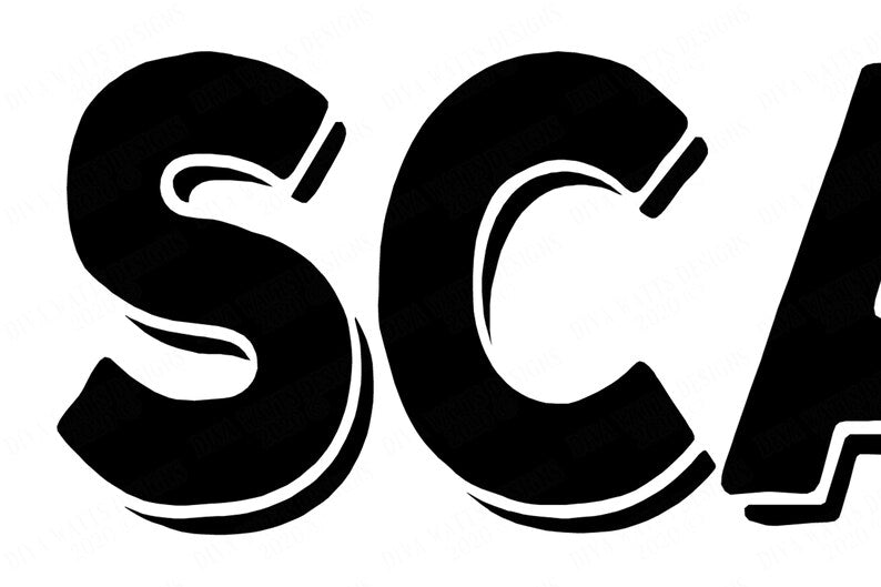 Scared? You Can't Scare Me I have Daughters | A Daughter | Two Three Four Five Six | You Customize | Father's Day Front Back Shirt SVG DXF