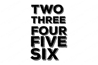 Scared? You Can't Scare Me I have Daughters | A Daughter | Two Three Four Five Six | You Customize | Father's Day Front Back Shirt SVG DXF