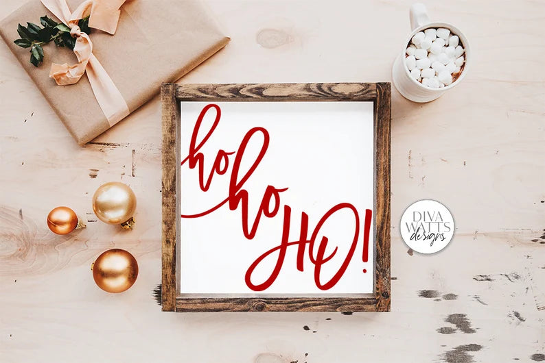 Ho Ho Ho! SVG | Christmas / Winter Design