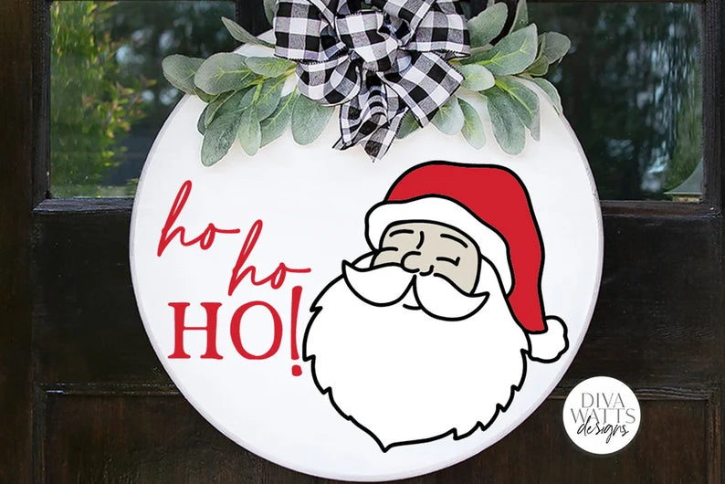 Ho Ho Ho Santa SVG | Christmas Design