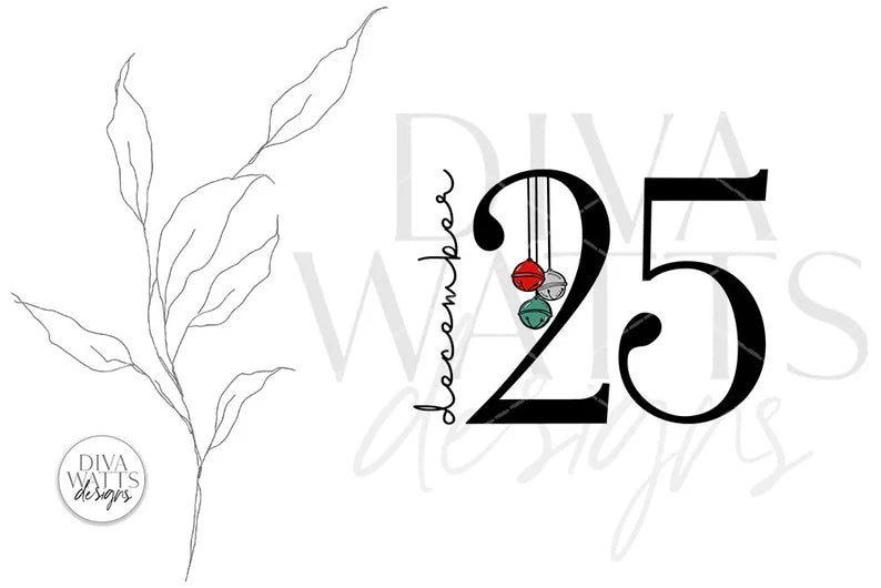 December 25 SVG | Christmas / Winter Design