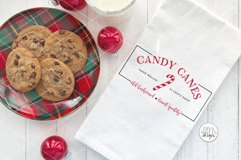 Candy Canes SVG | Christmas / Winter Design