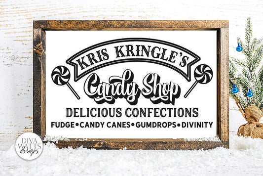 Kris Kringles Candy Shop SVG