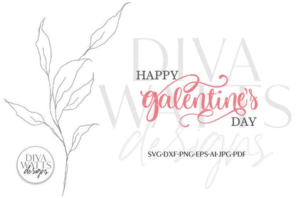 Happy Galentine's Day SVG | Valentine's Day Design