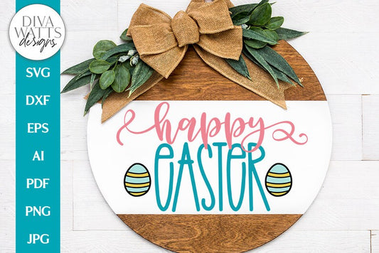 Happy Easter SVG | Spring Design