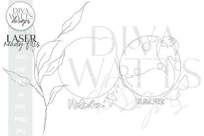 Welcome To Our Home Glowforge SVG | Round Flamingo With Sunglasses Sign | Door Hanger