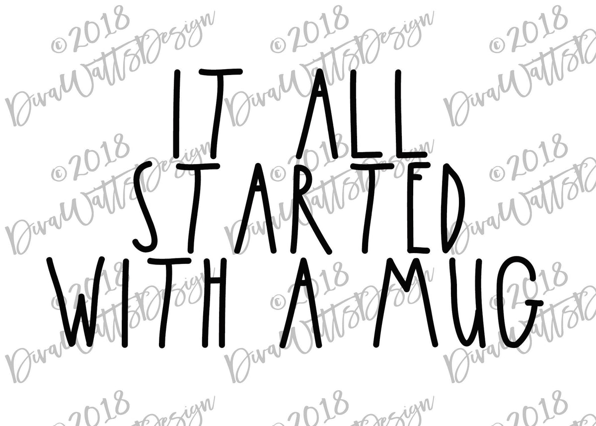 SVG Farmhouse Artwork Bundle Mixing Bowls Mug Pitcher Canister Birdhouse & Skinny Farmhouse Font | Instant Download | DXF Clipart Vinyl PNG