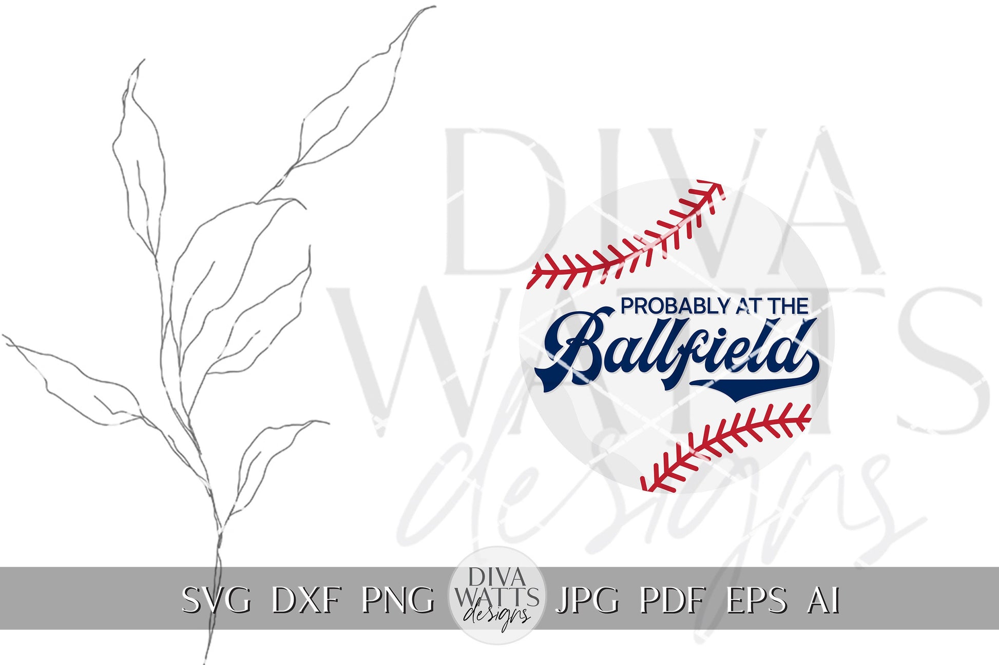 Probably At The Ballfield SVG Baseball Door Hanger SVG Welcome Sports SVG Baseball Sign svg Welcome Baseball svg At The Ballfield Cricut svg
