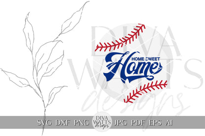 Home Sweet Home SVG Baseball Door Hanger SVG Welcome Sports SVG Baseball Sign svg Welcome Baseball svg At The Ballfield Cricut Baseball svg