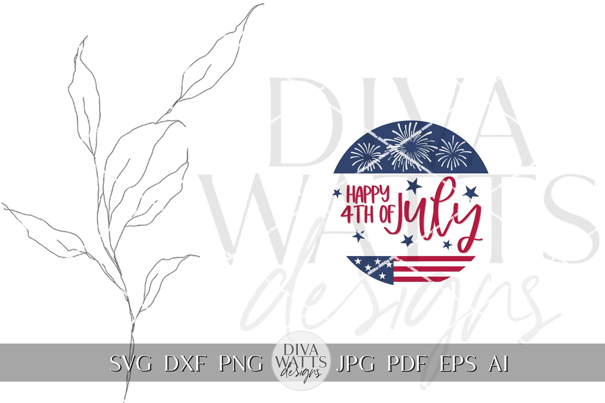 Happy 4th Of July SVG Flag 4th Of July Door Hanger SVG Door Hanger For 4th of July svg For Porch Patriotic svg 4th of July Cricut svg Sign