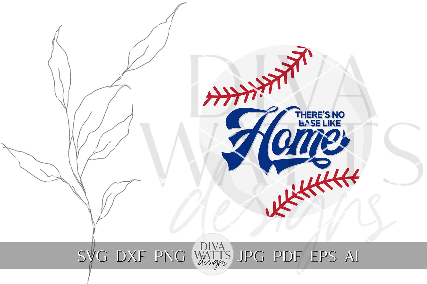 There's No Base Like Home SVG Baseball Door Hanger SVG Welcome Sports SVG Baseball Sign svg Welcome Baseball svg At The Ballfield Cricut svg
