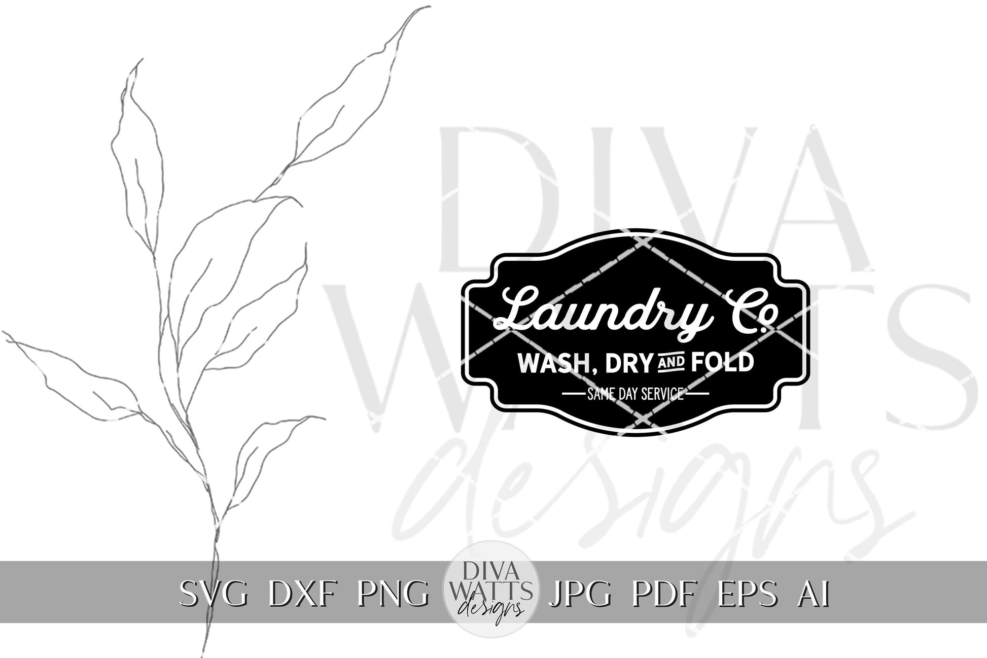 Laundry Co SVG Laundry Room svg Modern Farmhouse Laundry Room svg Modern Farmhouse svg Farmhouse Laundry svg Cricut Laundry svg Modern svg