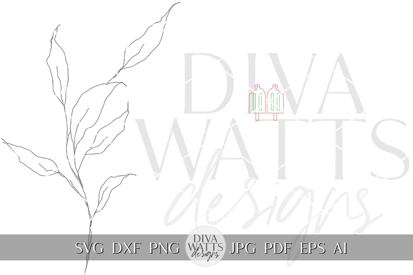 Summer Popsicle Earrings SVG Laser SVG Glowforge Earrings SVG Fun Popsicle Earrings svg Popsicle Earrings svg Laser Earrings svg Laser svg
