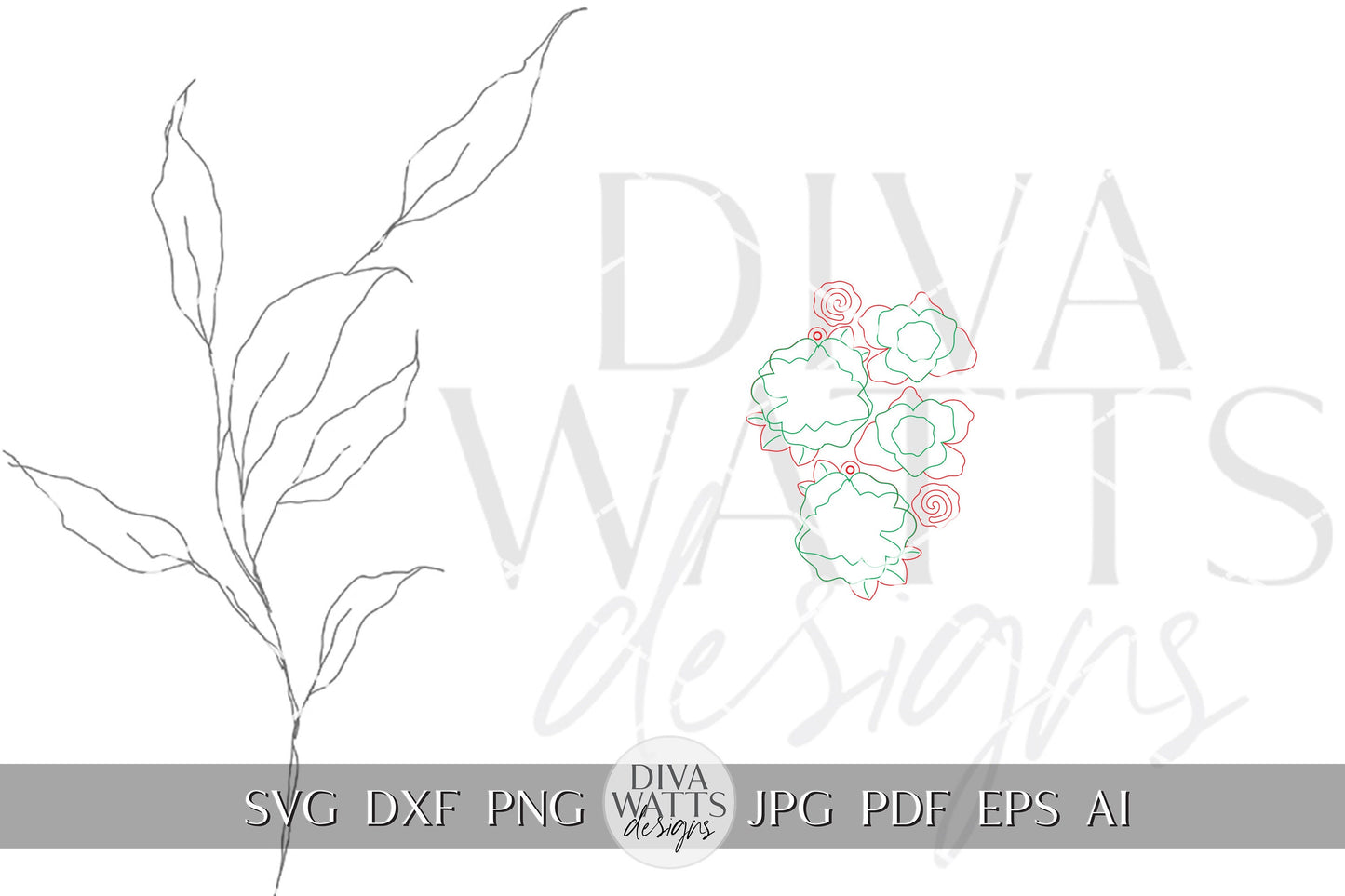 Layered Rose Earrings Glowforge SVG Laser Earrings svg Rose Earrings svg Flower Earrings Laser SVG Laser Earrings For Xtool SVG Floral svg