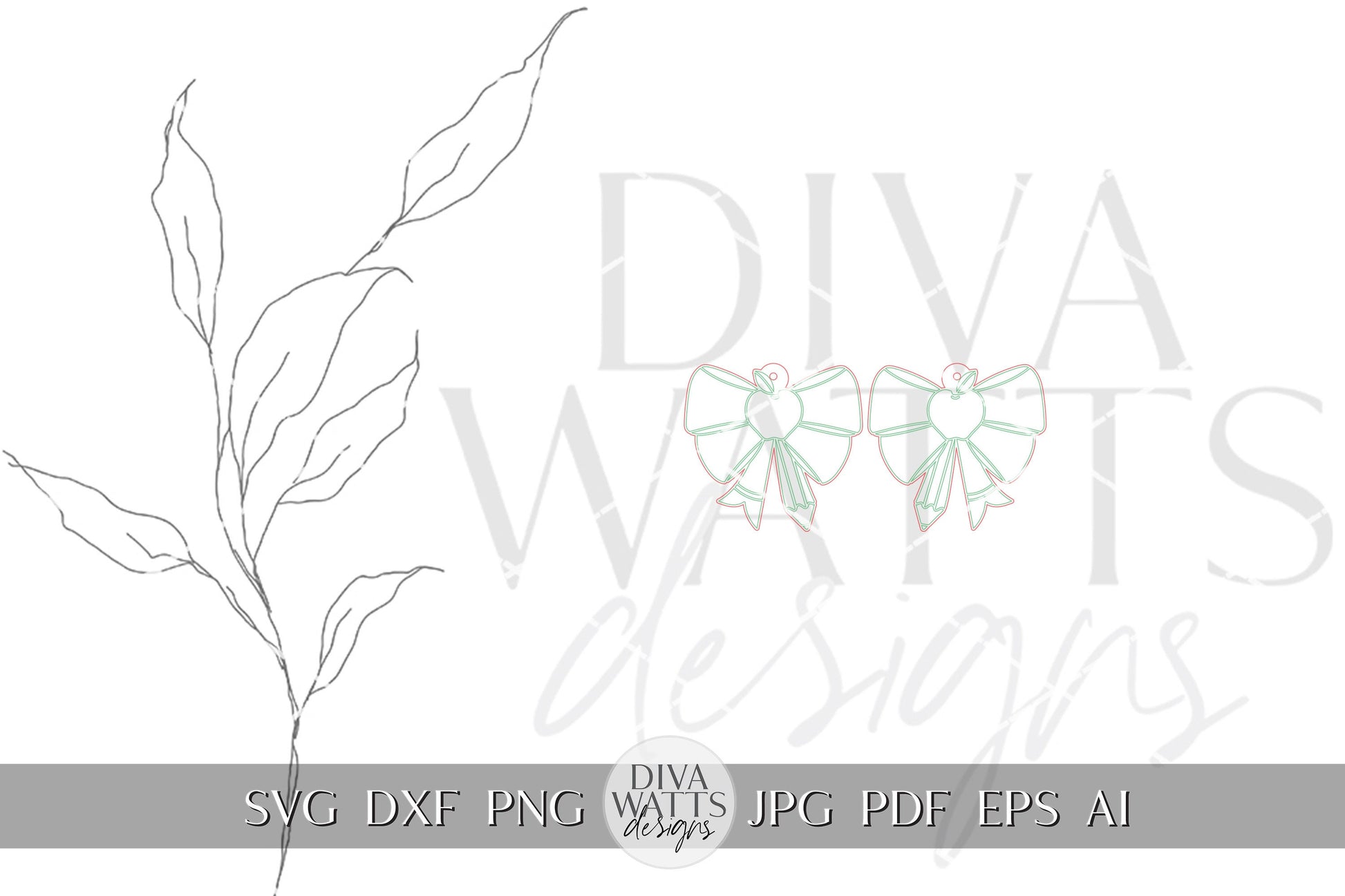 Pencil Bow Earring SVG Teacher Earrings svg Back To School Earrings svg Laser Earring SVG for Teacher Pencil Earrings Bow Earrings svg