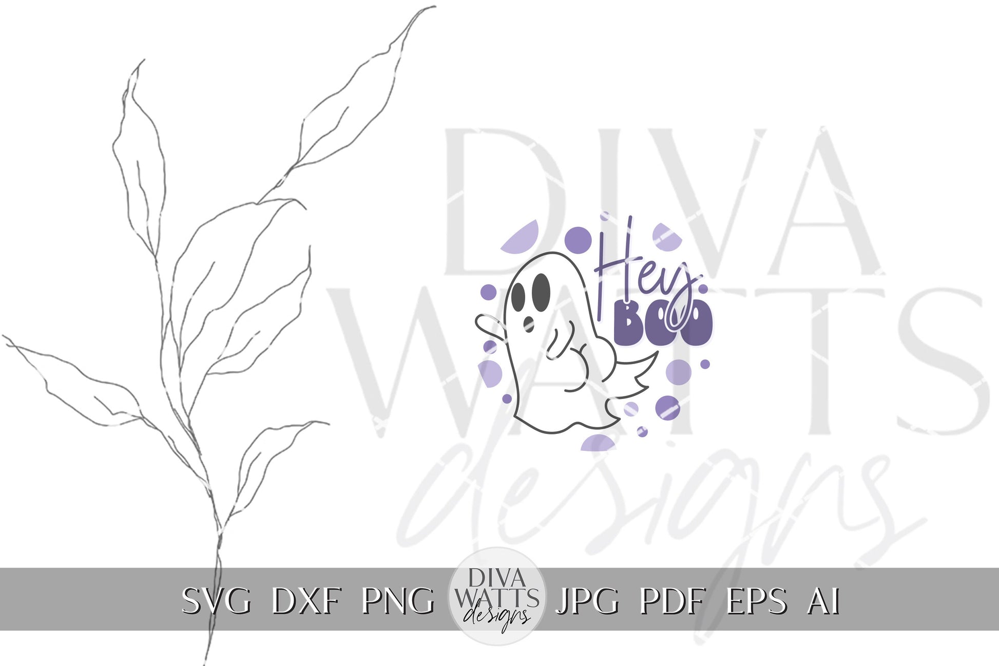 Hey Boo Ghost SVG Halloween Round Design Halloween Ghost Door Hanger Ghost With Booty svg Funny Ghost svg Ghost Decor svg Cricut svg
