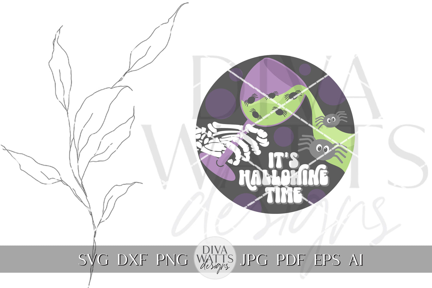 Halloween SVG Happy Halloween Door Hanger For Fall Trick Or Treat Sign SVG Halloween Hallowine Time SVG Spider svg Halloween Wine svg