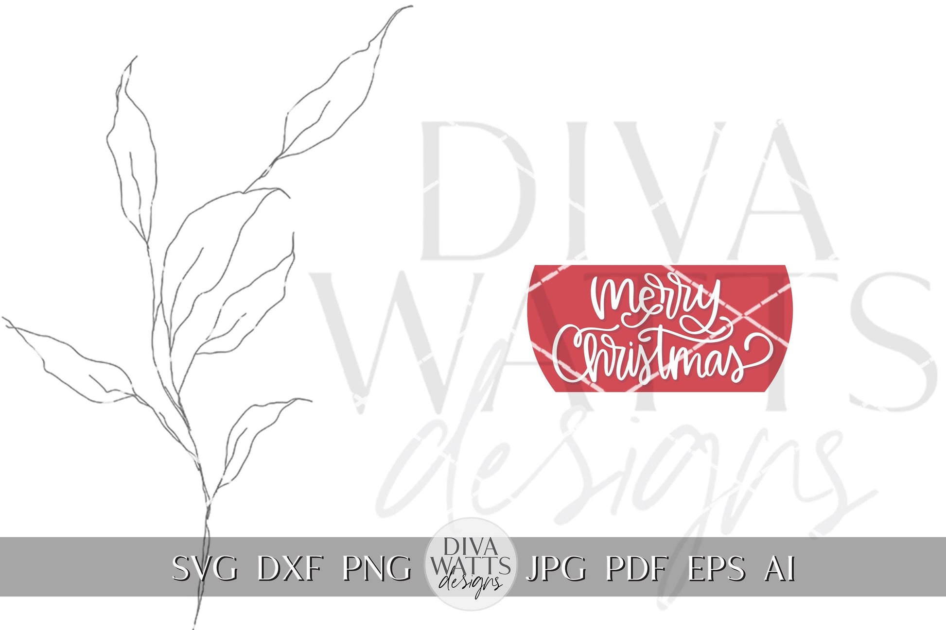 Merry Christmas SVG Hand Lettered Christmas SVG Christmas Door Hanger svg Christmas Sign SVG Winter Home Decor svg Holiday Sign svg Cricut
