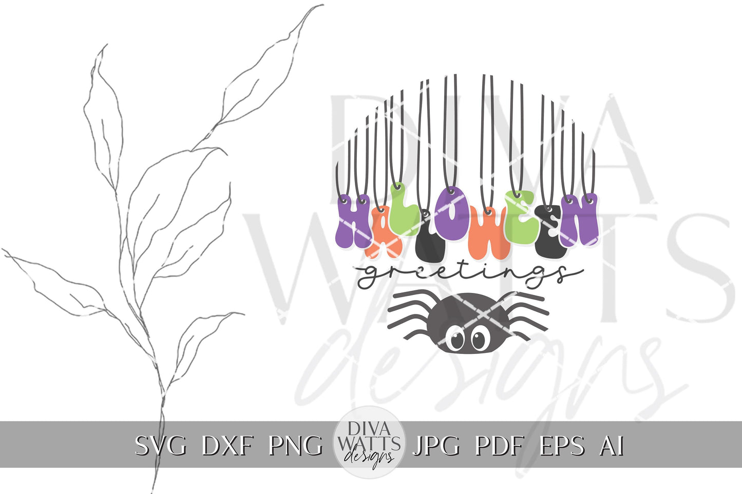 Halloween SVG Halloween Round Design Halloween Greetings Door Hey Boo SVG Halloween Welcome svg Spider svg Spider Decor svg Cricut svg