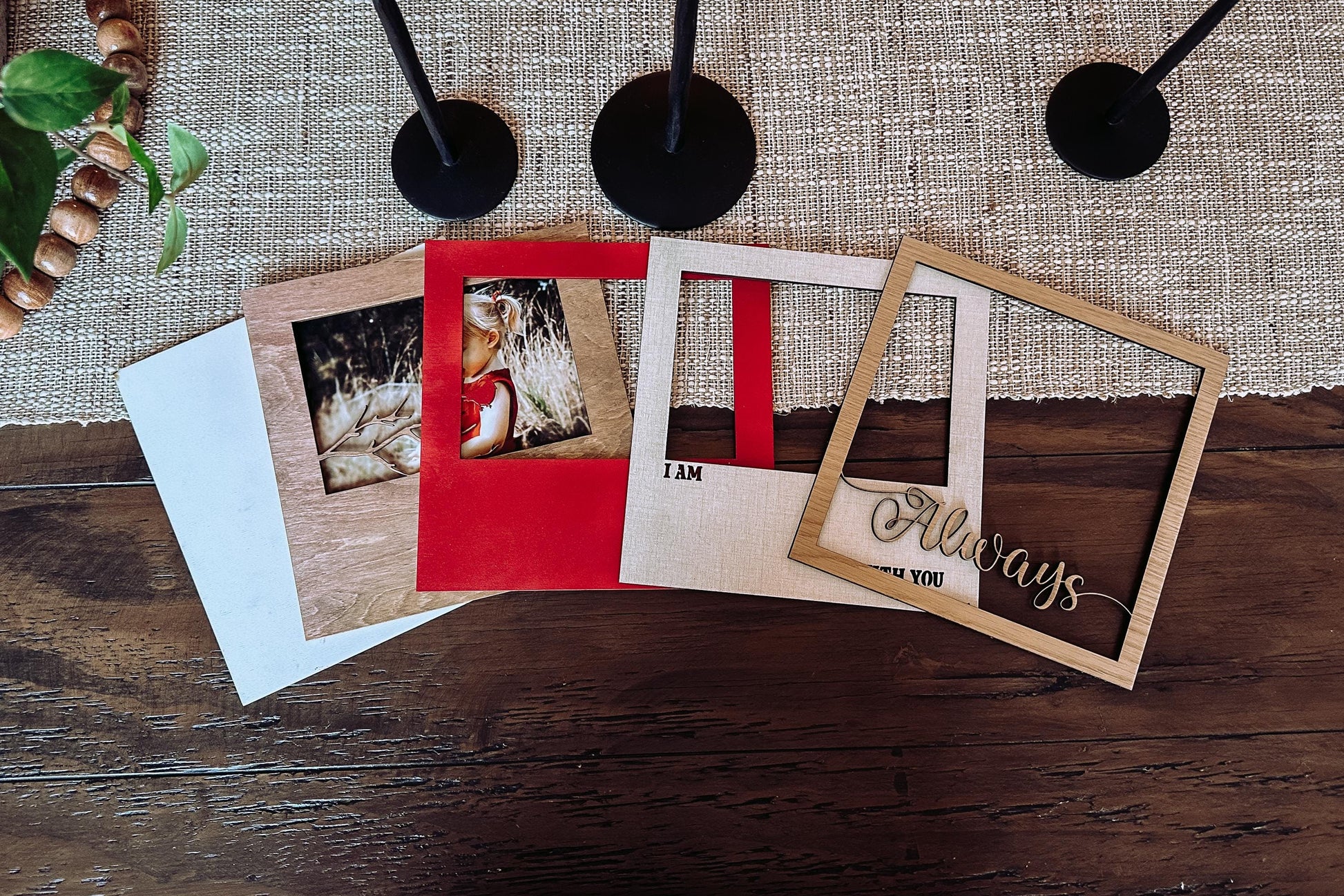 I Am Always With You Memorial Layered SVG, Shadow Box SVG with Glass, Memorial Keepsake, Sympathy Gift, DIY Layered Shadow Box Template