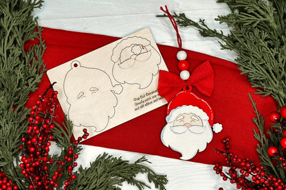 Pop-Out Christmas Tree Ornament Laser File | DIY Layered Ornament SVG | Perfect for Ornament Bar Crafting | Christmas Cookie Pop Out Laser