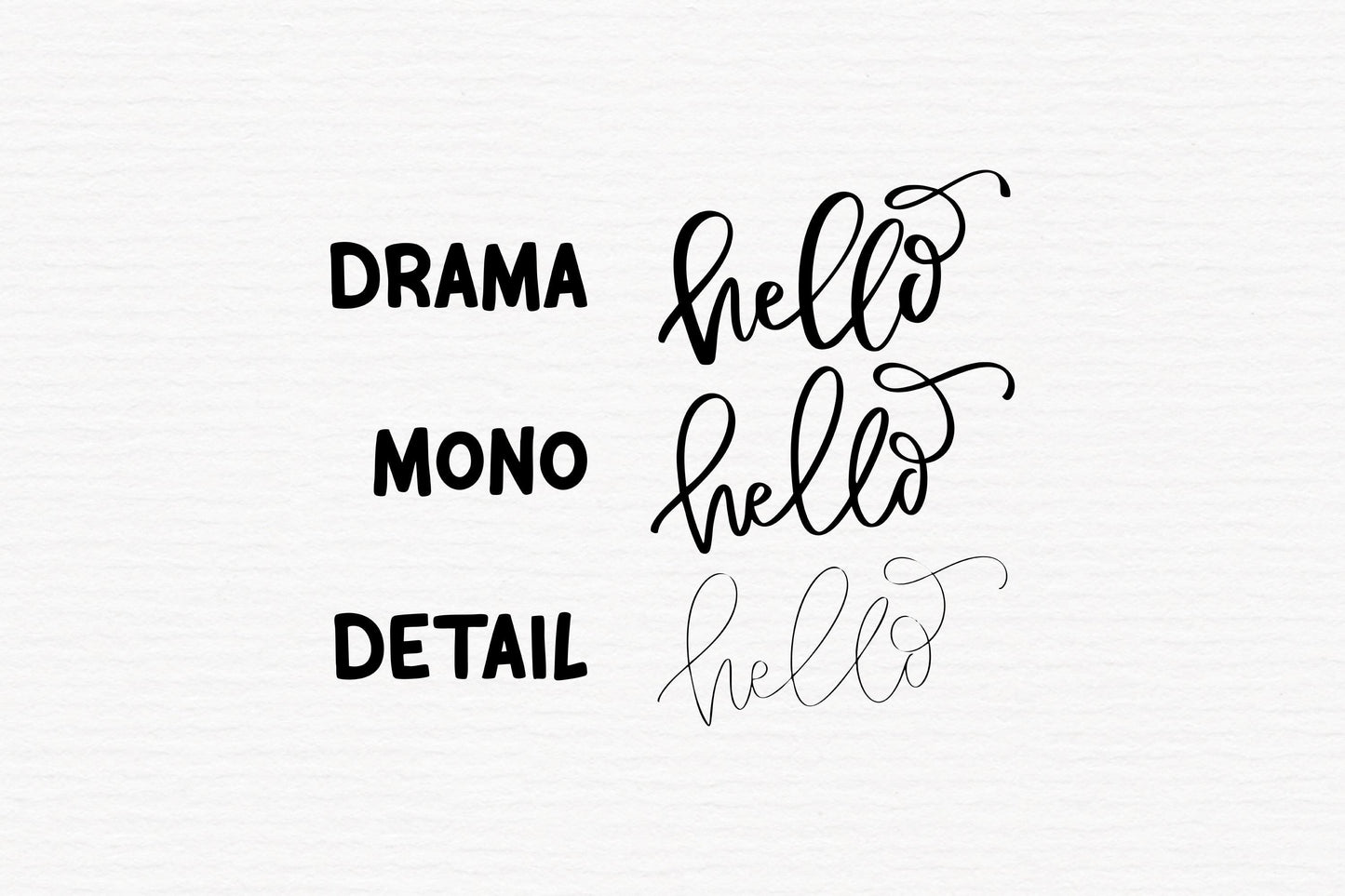 Procreate Calligraphy Brush Set for iPad – 9 Modern Script Brushes | Duo Color, Rainbow, Glitter, Monoline, SVG Lettering