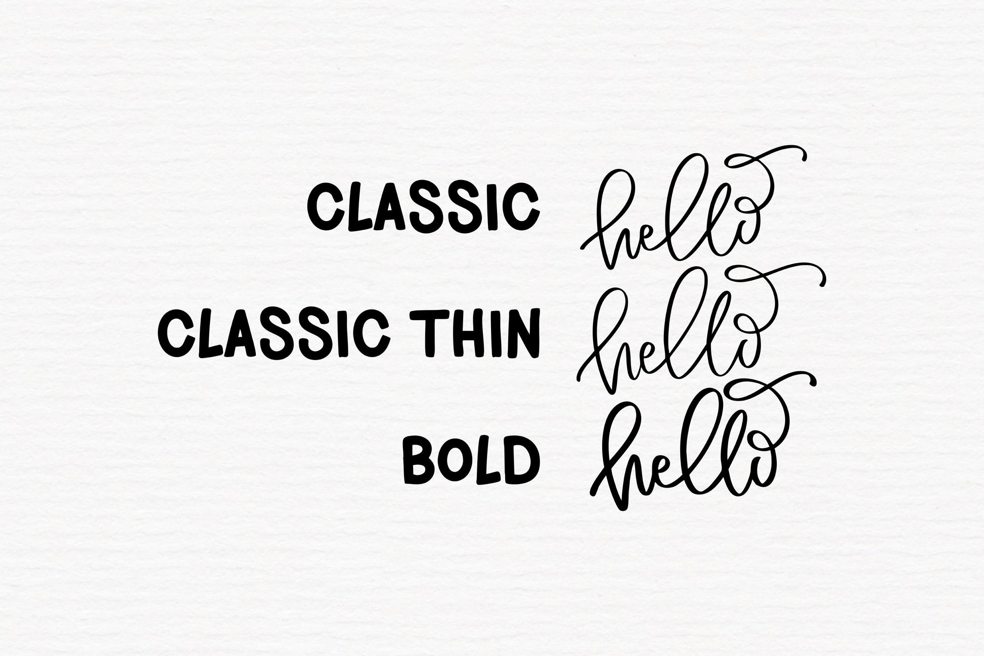 Procreate Calligraphy Brush Set for iPad – 9 Modern Script Brushes | Duo Color, Rainbow, Glitter, Monoline, SVG Lettering