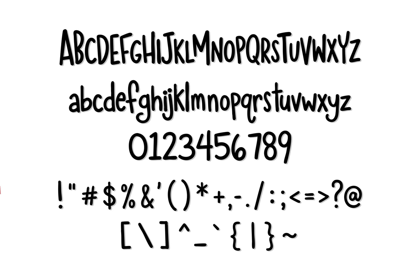 Handwritten Font Perky Diva Cheerful Hand Lettered OTF For Stickers, Labels, Signs, Cards, Invitations, And Personal Projects