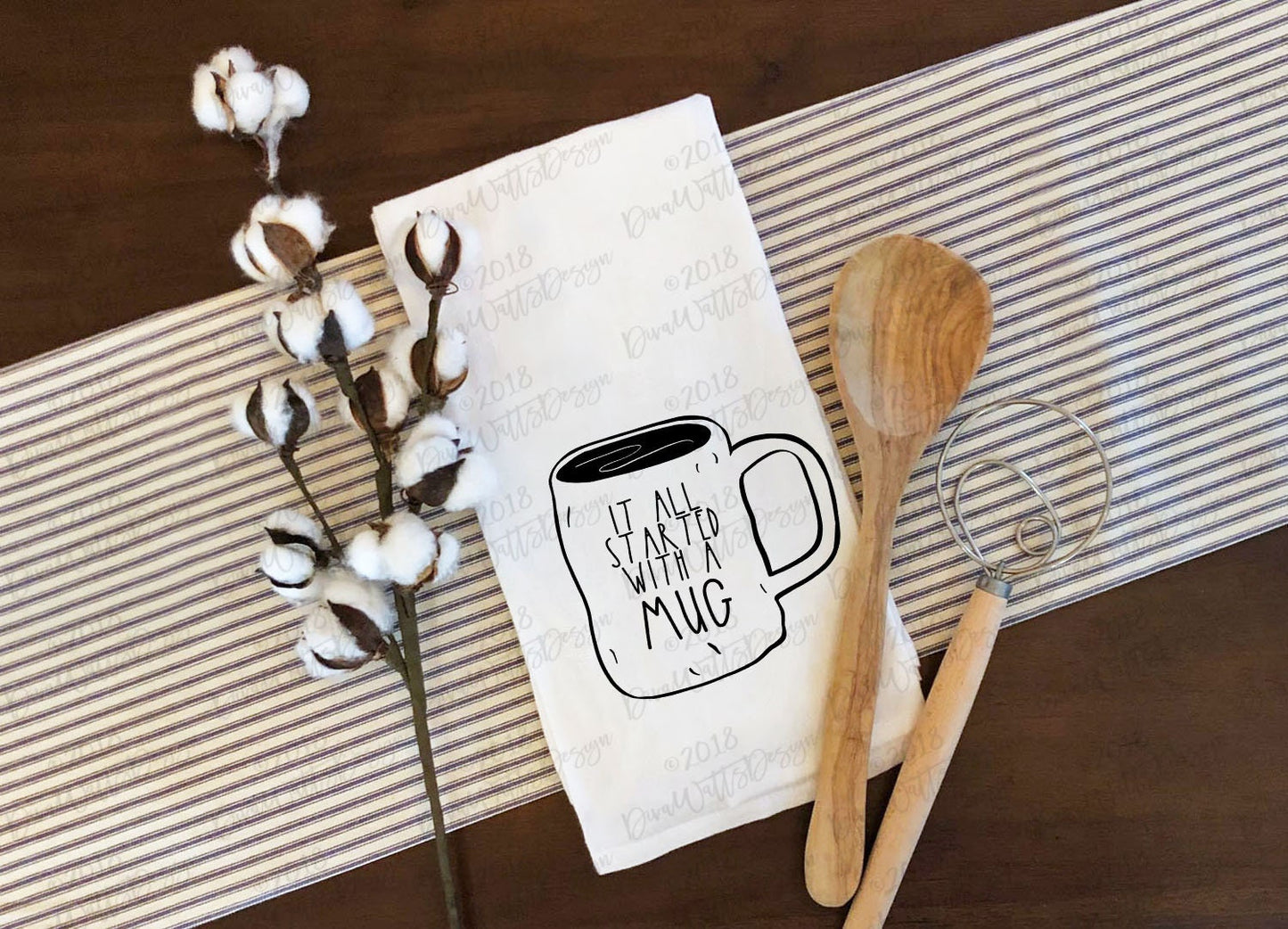 It All Started With A Mug SVG | Farmhouse Kitchen Design
