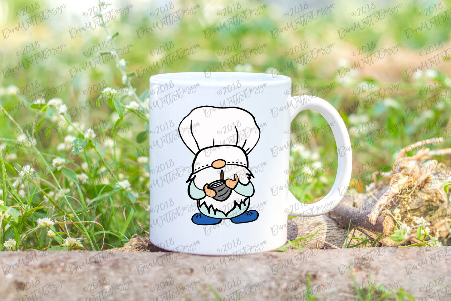 Chef Gnome SVG | Baker Gnome