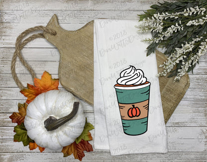 SVG Pumpkin Spice Latte | DXF PNG | Layered Cutting File | Instant Download | Fall | Autumn | Vinyl htv | Craft | Sign | Design Element jpg