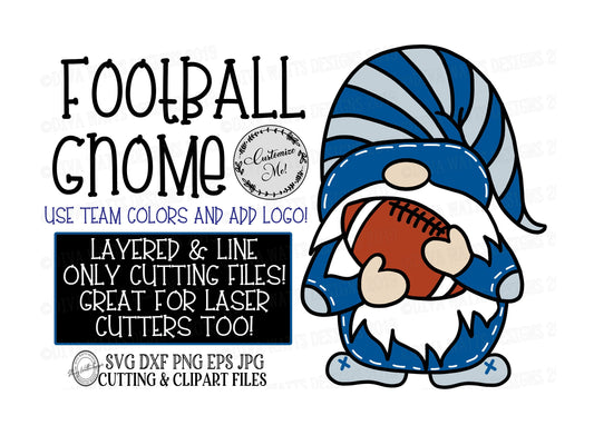 Football Gnome SVG