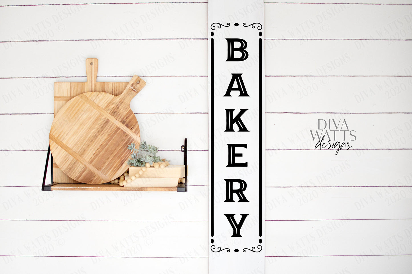 SVG Bakery | Veritical Cutting File | Kitchen Dining Sign | Instant Download | Farmhouse Rustic  Vintage Style | PNG DXF jpg eps