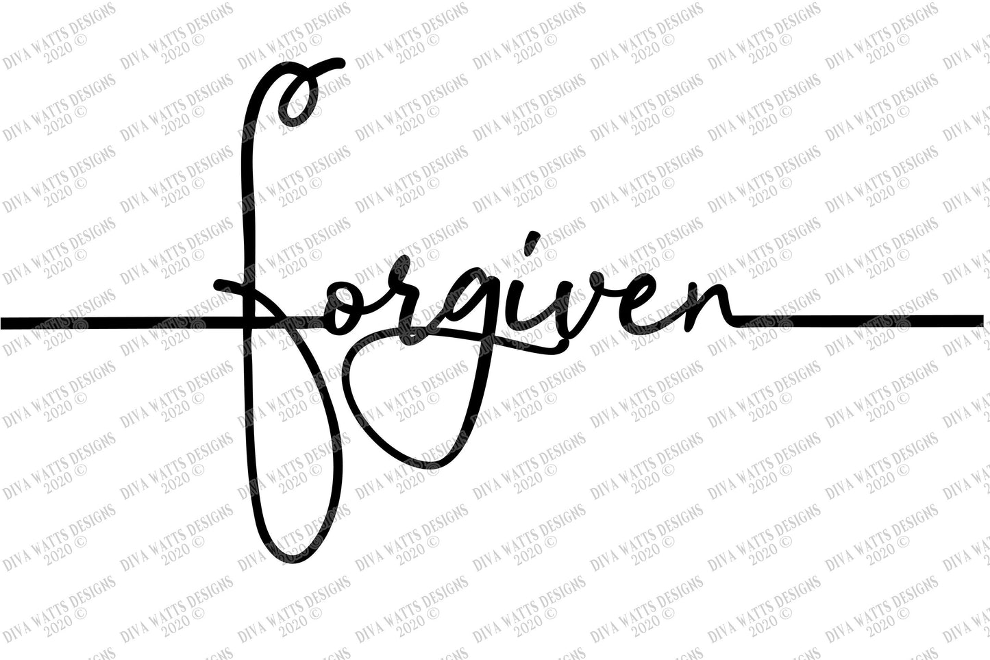 SVG | Forgiven Cross | Cutting File | Crucifix | Christian Religious | Clipart | Vinyl Stencil HTV | DXF png eps Religious | Shirt Sign Tote