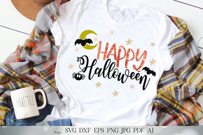 Happy Halloween | Fall Autumn | Cutting File and Printable | SVG DXF JPG and More!