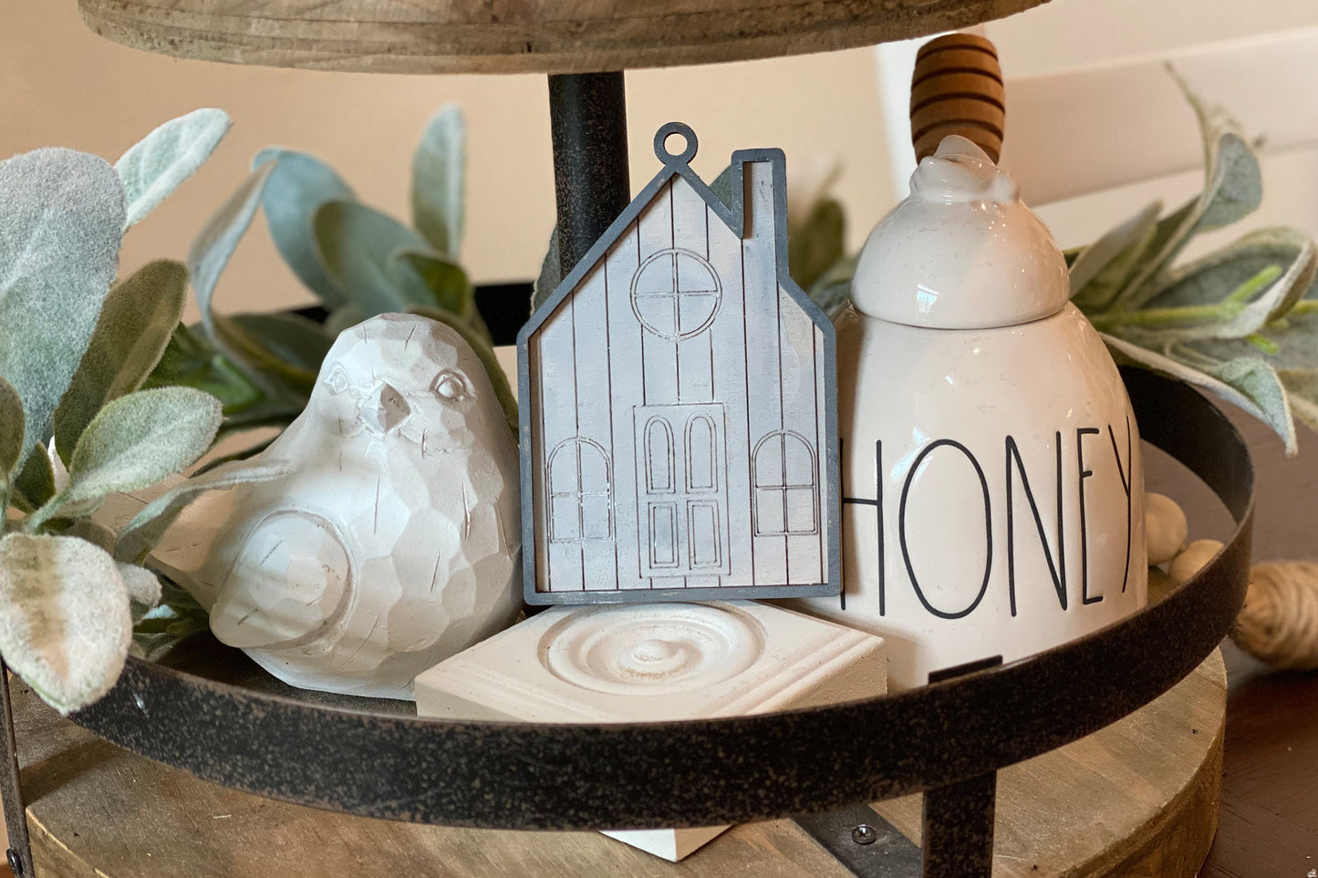 3D Houses with Vertical & Horizontal Shiplap | Farmhouse | Home | Christmas Ornament | Glowforge | Cutting File | SVG Set | Tiered Tray